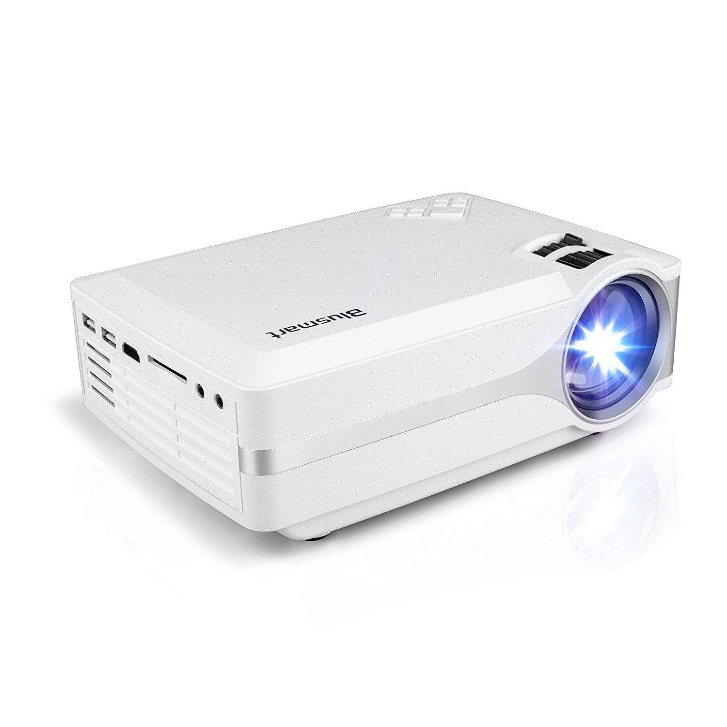 Projecteur vidéo CRENOVA avec Android 6.0 OS pour téléphone intelligent  cinéma maison vidéo projecteur Bluetooth WIFI projecteur, ✓ Meilleur prix  au Maroc et ailleurs