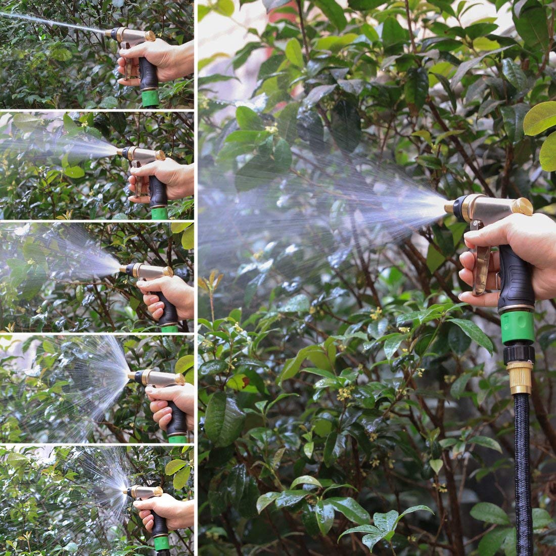 Crenova Hose Nozzles Leakproof High Pressure Spray Gun Garden Water Gun New 